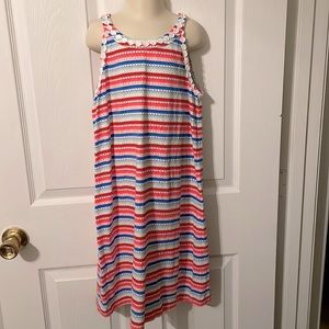 Girls Crown & Ivy Striped dress - size Medium
